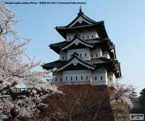 пазл Замок Хиросаки, Япония